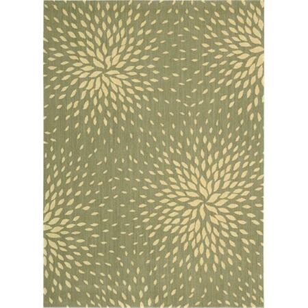 NOURISON Capri Area Rug Collection Light Green 3 Ft 6 In. X 5 Ft 6 In. Rectangle 99446020444